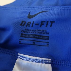 Royal blue nike tennis skirt